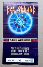 ticket billet place concert