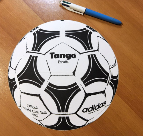 Adidas tango grand - tango, autocollant