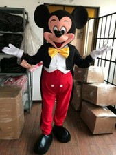 New Profes. Mickey or Minnie Mouse (Red or Pink) Mascot costume party costume 