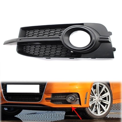 Front bumper fog - light, grille