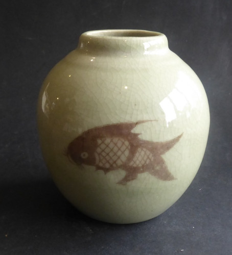 Petit vase boule asiatique - boule,