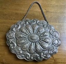 Miroir oriental en argent