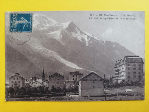 Cpa chamonix hôtel - 74,