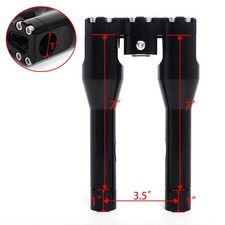 1" Élévateurs de guidon 7"