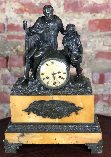 Pendule horloge bronze - /, en
