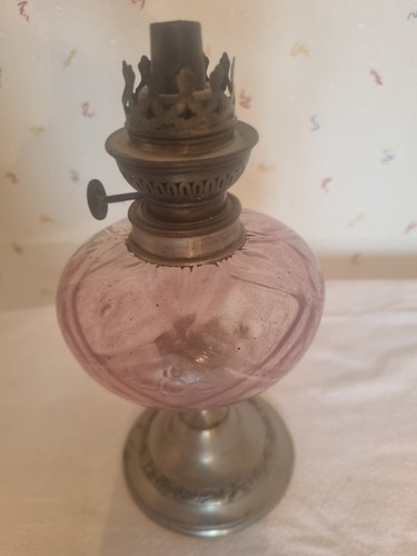 Antique oil lamp - antique,
