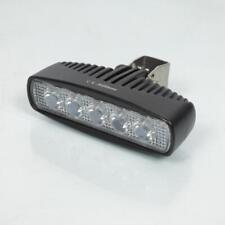 Optique phare additionnel projecteur rectangulaire 5 LED 12V 15W 1000 lumen pour