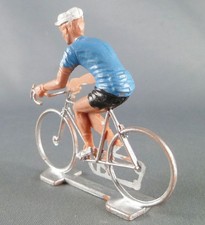 Cofalu (70s) - plastic cyclist - blue jersey