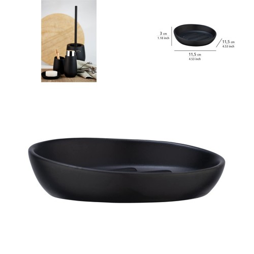 Wenko porte savon badi noir - wenko,