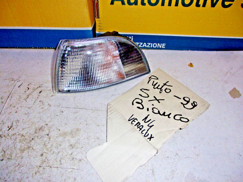 Clignotant avant gauche blanc - avant,