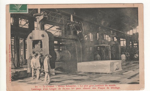 Cpa creusot usine - le,