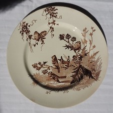 Assiette Creil Monterau-