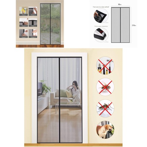 Mycarbon moustiquaire porte - moustiquaire,
