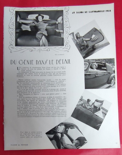 1938 salon automobile - 1938, de