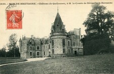 GUERLEDAN Wall of Brittany Castle of Quélennec to Count of Kéranflech Kernezne