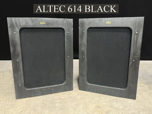 Altec 614 speaker - altec, black