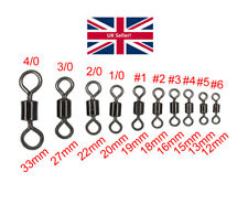 Good Quality Rolling Barrel Swivels Strong Sea Fishing Sizes #6 to 4/0 Cheap