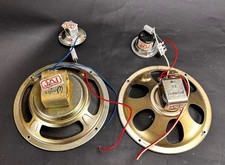 Vintage Pioneer Woofer 8” Round Speakers with 2” Tweeters