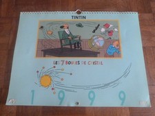 calendrier spirale Tintin les