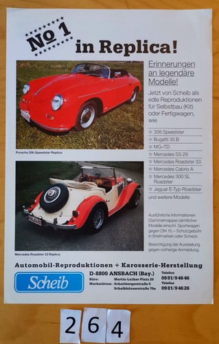 Scheib 356 speedster - scheib, /