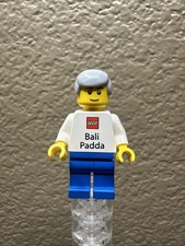 LEGO Business Card Minifigure Former CEO Bali Padda Minifig Very Rare Figure