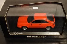 Minichamps VW Corrado G60 1990 1/43 Rouge 18/6 Rare el !