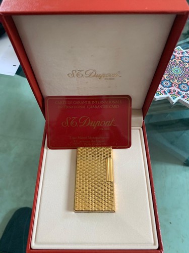 Briquet dupont plaqué - briquet, st