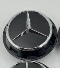 1 pc Mercedes Benz C63s E63s CLS63s AMG Black Chrome Center Cap Screw On 60mm