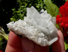 Baryte Barytine Bleu 5.5x4.5cm Murcia Espagne minéraux collection pierre rare