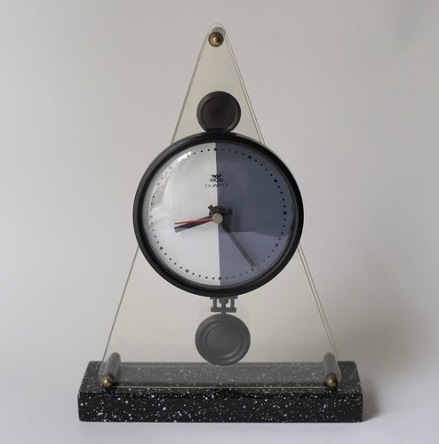 Horloge design memphis ecs - -,