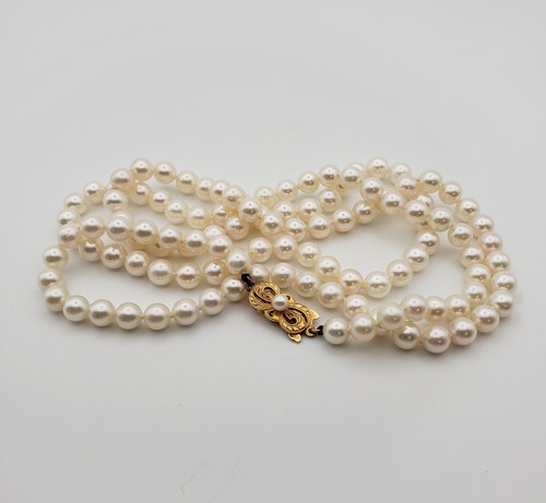 Mikimoto 18k yellow gold - mikimoto,
