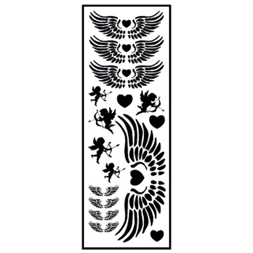Transferts cupidon ailes - transferts,