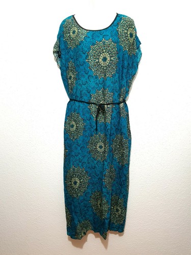 Robe maxi kaftan kimonoärmel - kaftan,