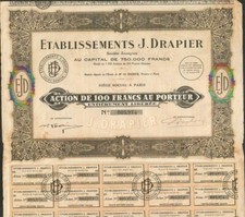 Establissements J. DRAPIER (A)