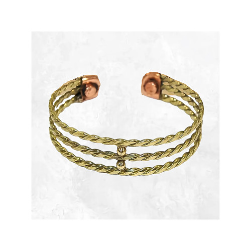 Bracelet magnétique laiton - , et