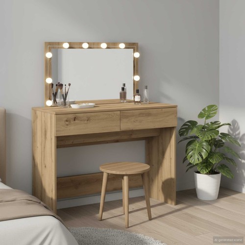 Coiffeuse avec led table - led, de
