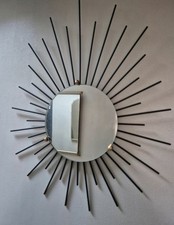 Miroir Soleil Annees 60 Métal