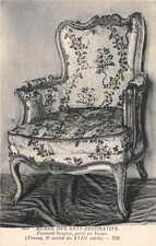 Postcard Decorative Arts Furniture BERGERE CHAIR XVIII Edit ND 407