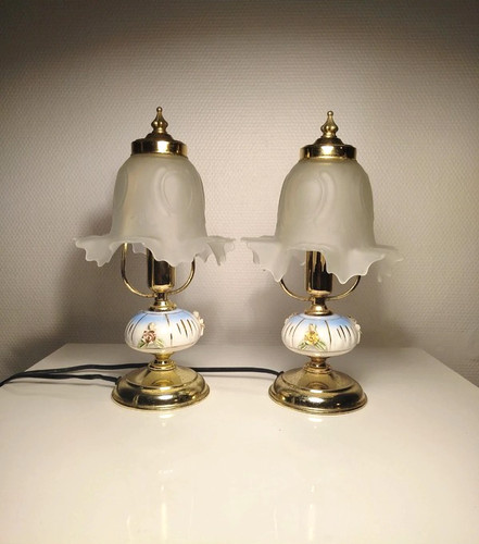Lampe poser métal - métal, et