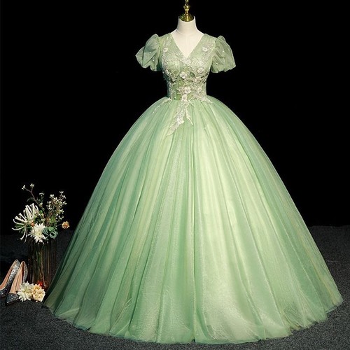 Femme floral fairy robe - floral, bal