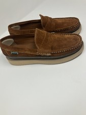 SEBAGO WATA PENNY EVA SUEDE MOC sz. 10 Cognac Dark Brown #771139W