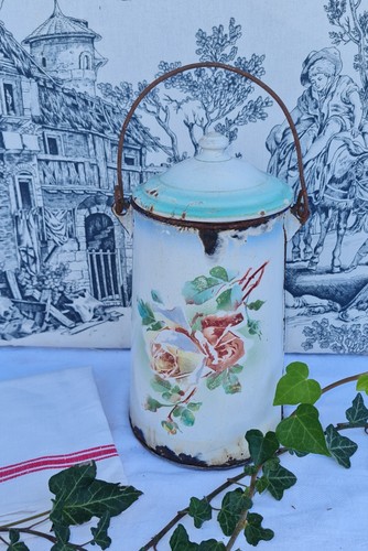 Ancien pot lait - a,