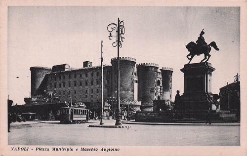 Italie naples piazza municipio - italie,