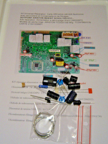 Kit réparation carte - kit,