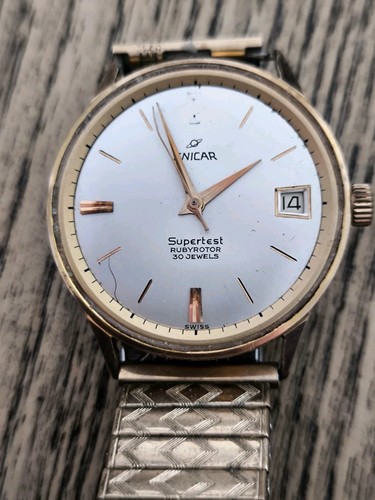 Montre mécanique enicar - montre,