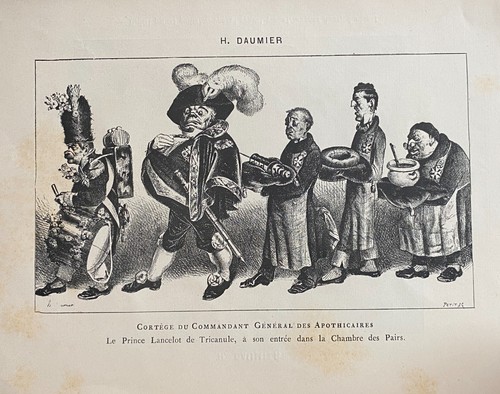 Lithographie honore daumier - ,