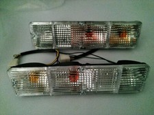    SUZUKI SJ410 SJ413 JIMNY SAMURAI CARIBIAN SIERRA TAILLIGHT LAMP CRYSTAL PAIR 