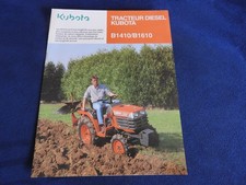 catalogue Kubota tracteur