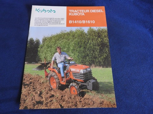 Catalogue kubota tracteur - kubota,