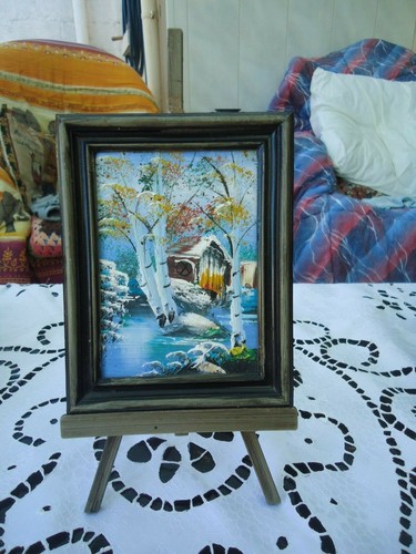 Peinture tableau paysage sur - peinture,